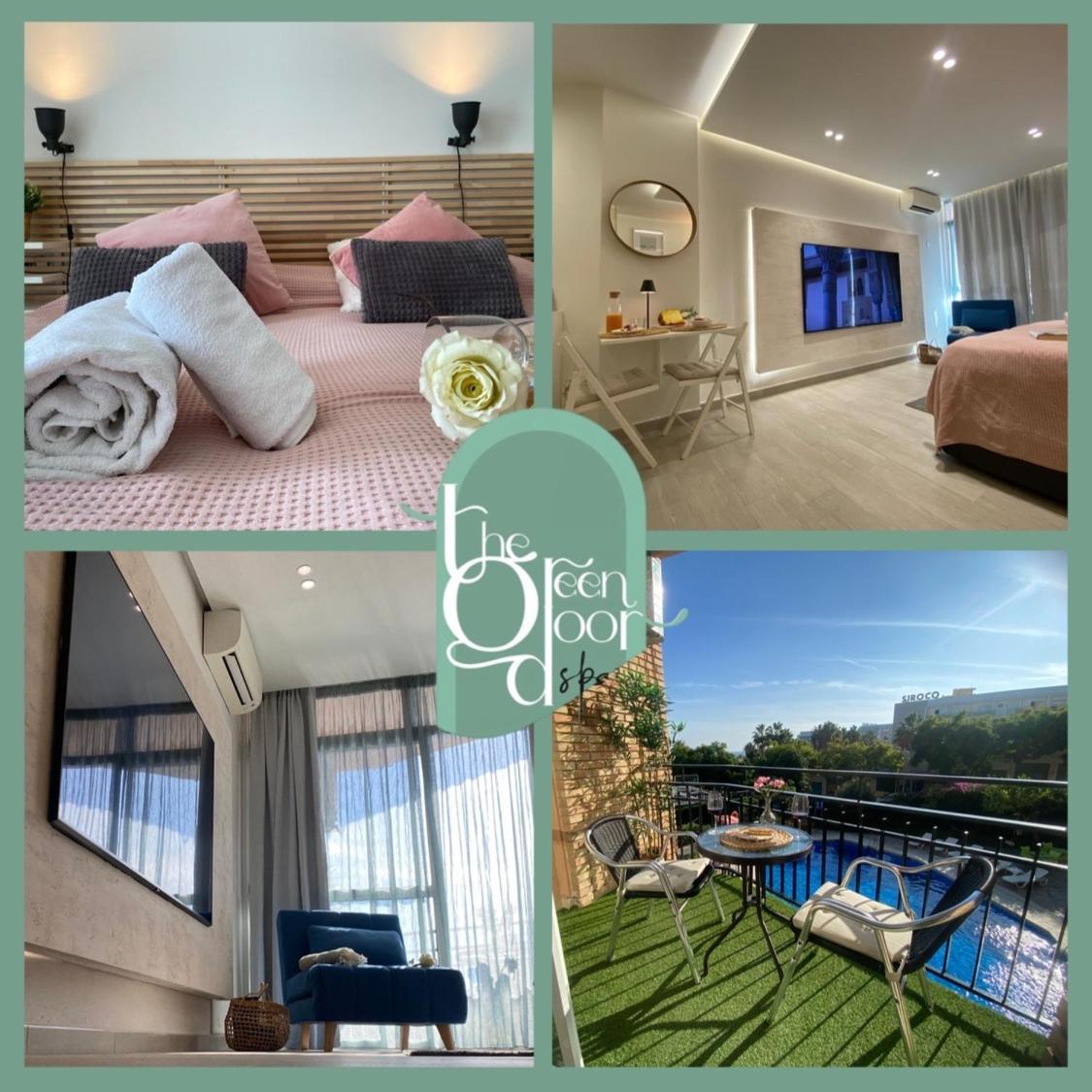 Studio With Views Next To Puerto Marina The Green Door Benalmádena Eksteriør bilde
